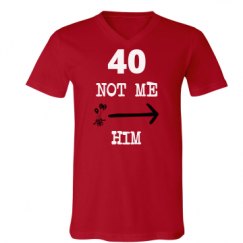 Unisex V-Neck Jersey Tee