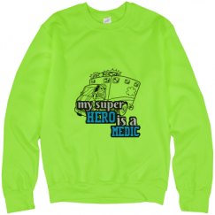 Unisex Neon Crewneck Sweatshirt