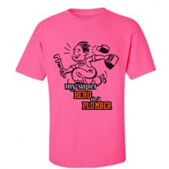 Unisex Ultra Cotton Safety Neon Crewneck Tee