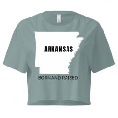 Ladies Festival Cali Crop Top Tee