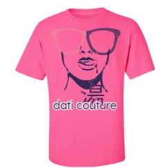 Unisex Ultra Cotton Safety Neon Crewneck Tee