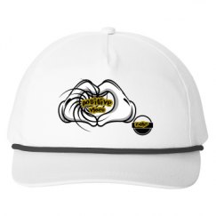 Snapback Five-Panel Rope Hat