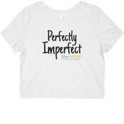 Ladies Slim Fit Crop Top Tee