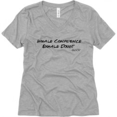 Ladies Relaxed Fit V-Neck Tee