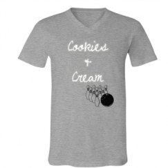 Unisex V-Neck Jersey Tee