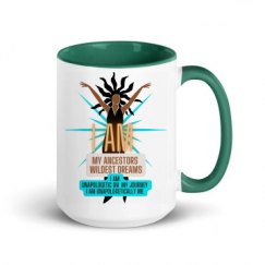 15oz Ceramic Mug with Color Inside