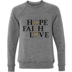 Unisex Triblend Crewneck Sweatshirt