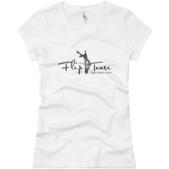 Ladies Slim Fit Basic Promo Jersey Tee