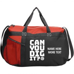 Dig It Volleyball Team Bag