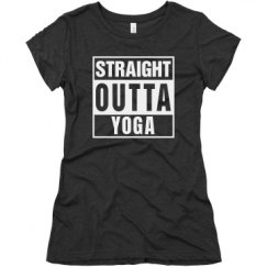 Ladies Slim Fit Super Soft Triblend Tee