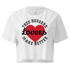 Ladies Festival Cali Crop Top Tee