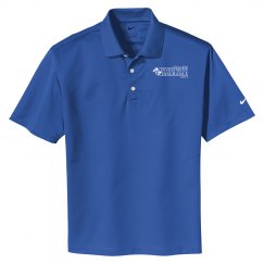 Unisex Nike Basic Dri Fit Polo Shirt Royal