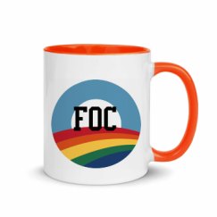11oz Ceramic Mug with Color Inside