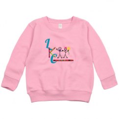Toddler Crewneck Basic Promo Sweatshirt