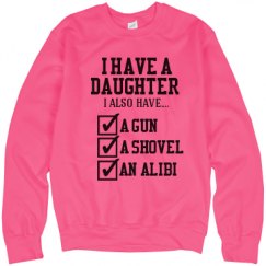 Unisex Neon Crewneck Sweatshirt