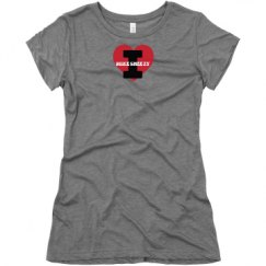 Ladies Slim Fit Super Soft Triblend Tee