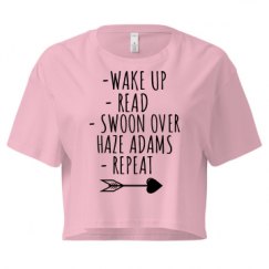 Ladies Festival Cali Crop Top Tee