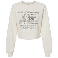 Women's Raglan Pullover Fleece