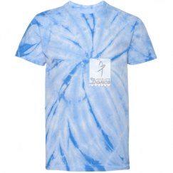 Youth Tie-Dye Cyclone Pinwheel Tee
