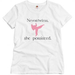 Nevertheless, she persisted.