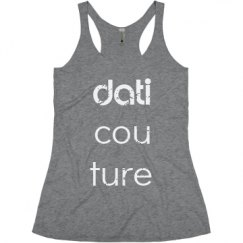 Ladies Slim Fit Super Soft Racerback Triblend Tank