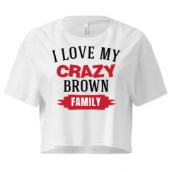 Ladies Festival Cali Crop Top Tee