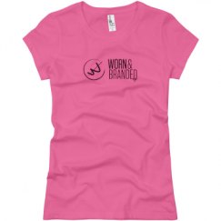 Ladies Slim Fit Basic Promo Jersey Tee