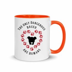 11oz Ceramic Mug with Color Inside