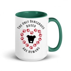 15oz Ceramic Mug with Color Inside