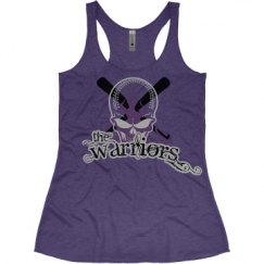 Ladies Slim Fit Super Soft Racerback Triblend Tank