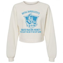 Women's Raglan Pullover Fleece