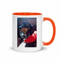 11oz Ceramic Mug with Color Inside