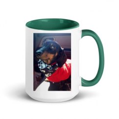 15oz Ceramic Mug with Color Inside