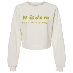 Women's Raglan Pullover Fleece