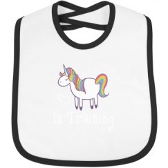 Infant Contrast Trim Bib