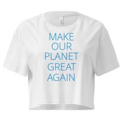 Ladies Festival Cali Crop Top Tee