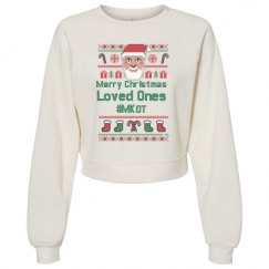 Women's Raglan Pullover Fleece