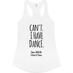 Ladies Slim Fit Racerback Tank Top