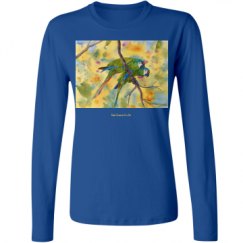 Ladies Relaxed Fit Basic Long Sleeve Tee