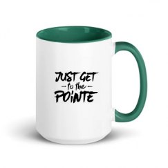 15oz Ceramic Mug with Color Inside