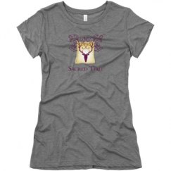 Ladies Slim Fit Super Soft Triblend Tee