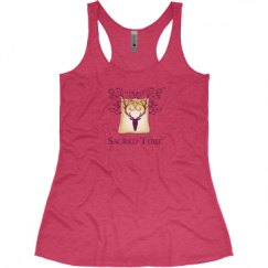 Ladies Slim Fit Super Soft Racerback Triblend Tank