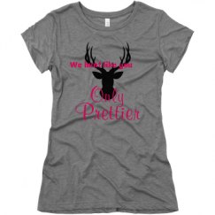 Ladies Slim Fit Super Soft Triblend Tee