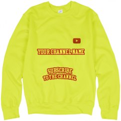 Unisex Neon Crewneck Sweatshirt