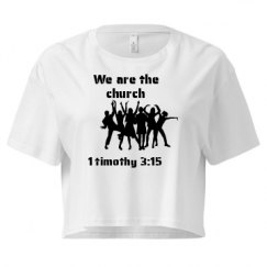 Ladies Festival Cali Crop Top Tee