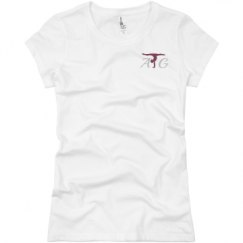 Ladies Slim Fit Basic Promo Jersey Tee