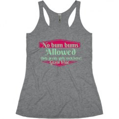 Ladies Slim Fit Super Soft Racerback Triblend Tank