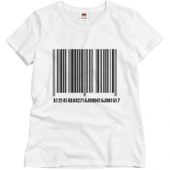 My barcode shirt