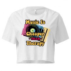 Ladies Festival Cali Crop Top Tee