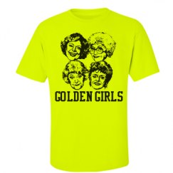 Unisex Ultra Cotton Safety Neon Crewneck Tee